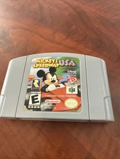 Mickey's Speedway USA (Nintendo 64, 2000) N64 Authentic Cartridge. Tested