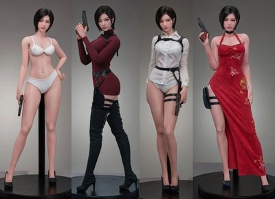 Resident Evil Ada Wong 1/3 Silicone Seamless Figure Doll FG004