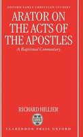 Richard Hillier | Arator On The Acts Of The Apostles | Buch | Englisch (1993)