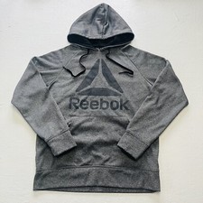 Reebok Athletic Performance Pullover Hoodie Jacket - Gray - Men's Size Small