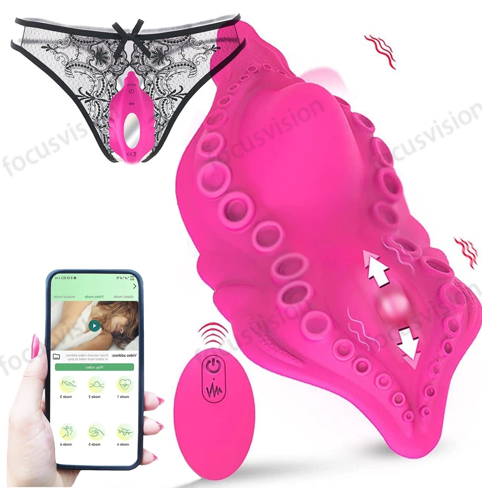 Vibrating Women Panties Massager Wireless APP Remote Control Waterproof - Image 2 of 4