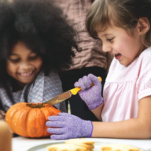 EvridWear Kids Cut Resistant Gloves Food Grade Kitchen/Garden Hand Protection - Picture 38 of 41