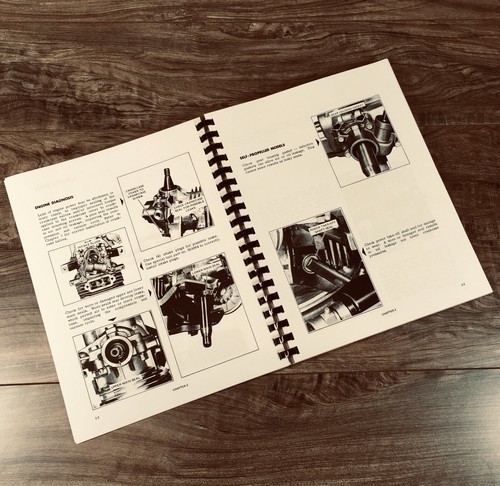 Lawn Boy Mower "F" F100 F200 Engine Service Manual Repair Shop 2 Cycle Lawnboy - Imagen 11 de 13