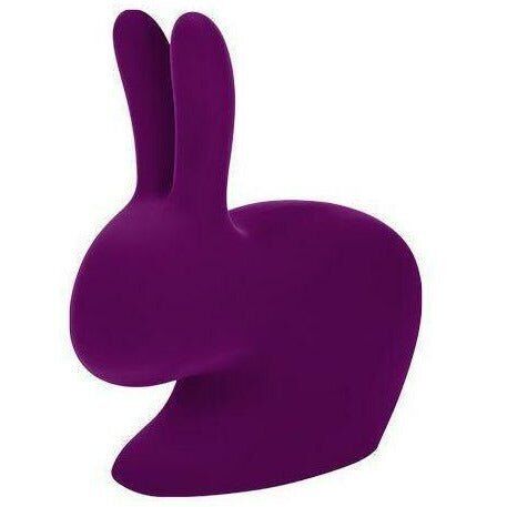 Qeeboo Rabbit Velvet Bookend Xs, Purple - Bild 1 von 12