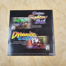 The House Of The Dead 2 Sega Dreamcast Manual Only Fast Shipping