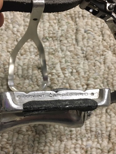Vintage Campagnolo Road Pedal XL Toe Clip - 1 Pedal - Made In Italy - Picture 9 of 11