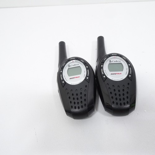 Paar Cobra microTALK PR 270-2 VP Zwei Wege Funkgeräte GMRS/FRS - Bild 2 von 4