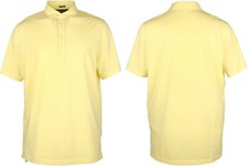 Ralph Lauren Polo Golf Stretch Lisle SS Shirt, Yellow, XL.