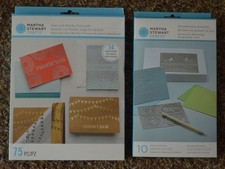 NEW  MARTHA STEWART CRAFT   Dry Embossing Starter Kit /  Foiling Kit