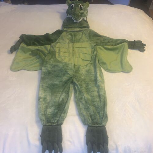 Size 18-24 Months The Children's Place Green Winged Dragon Halloween Costume EUC - Picture 1 of 8