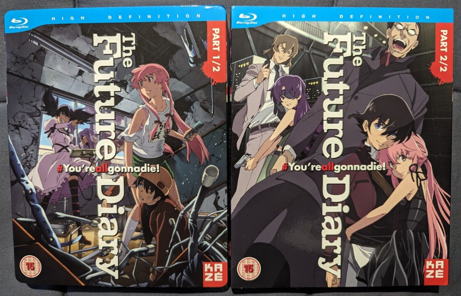  Mirai Nikki: Future Diary - Complete Collection 2 (Blu-ray) [UK  Import] : Movies & TV