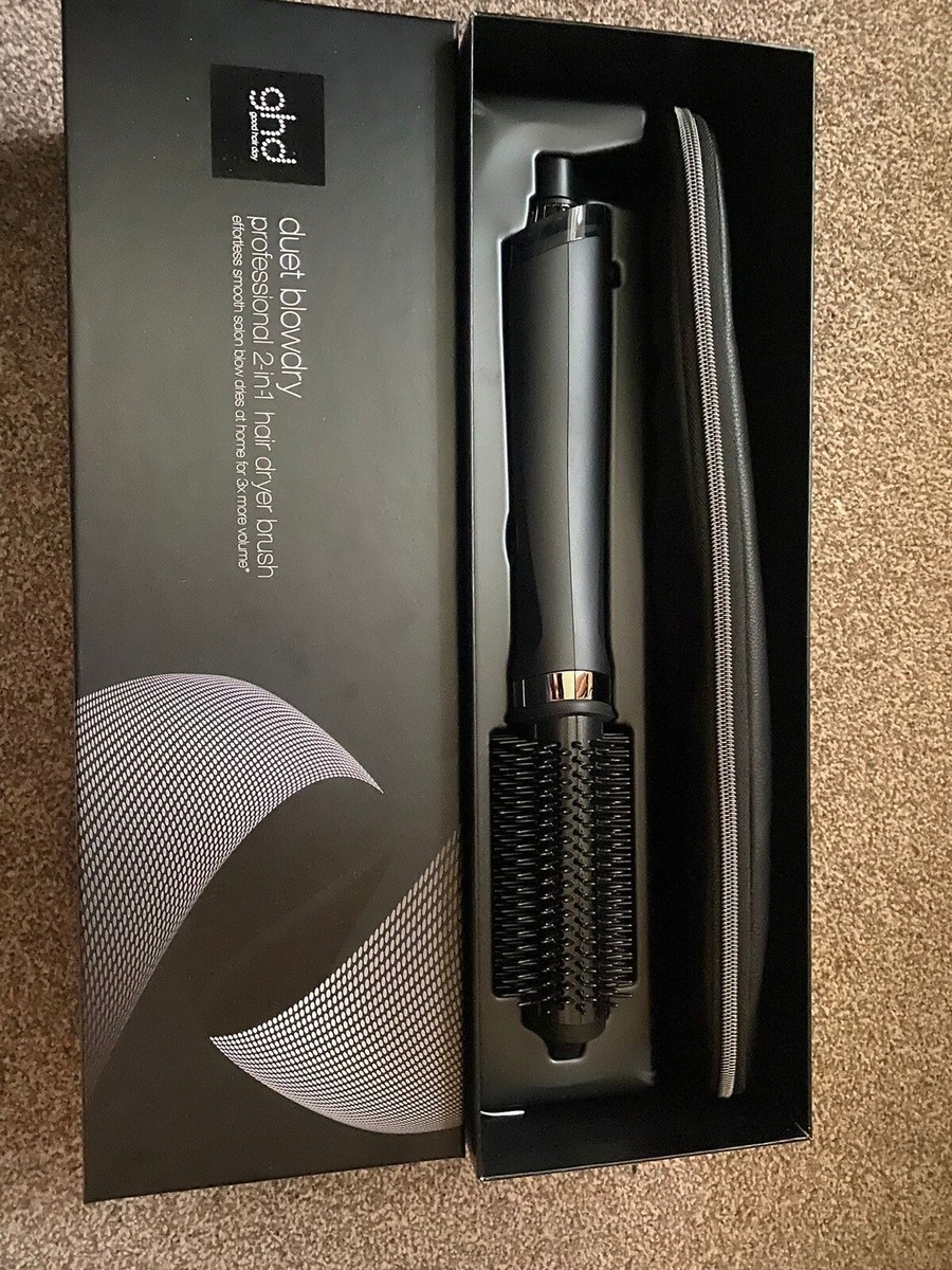 ghd Duet Blowdry Professional 2-in-1 Hair Dryer Brush Black