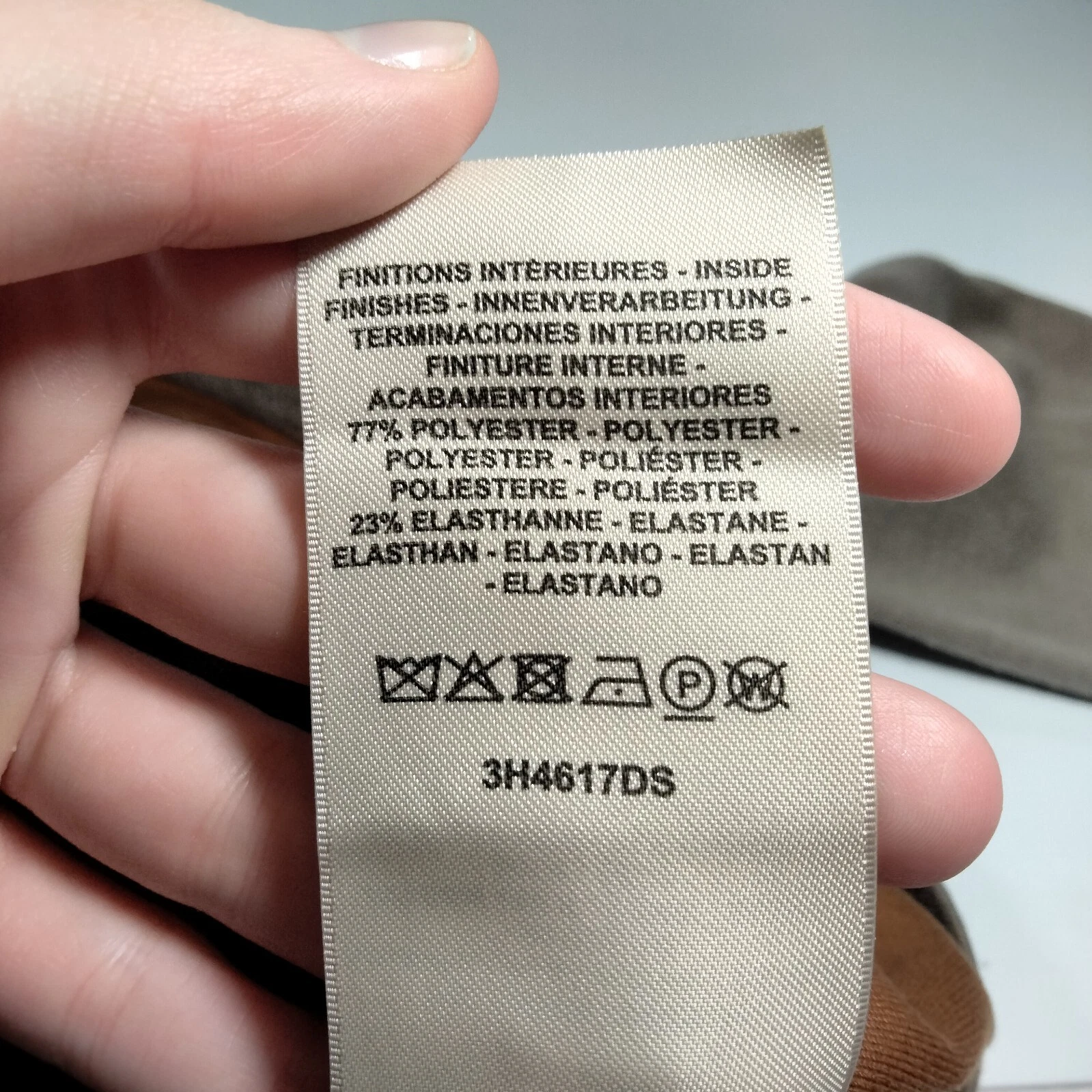 HERMÈS Felpa maglione misto seta Hermes logo H finto collo alto taglia 34 oliva