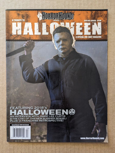 HORRORHOUND Fall 2018 Annual, HALLOWEEN tribute issue - Horror Hound RARE OOP
