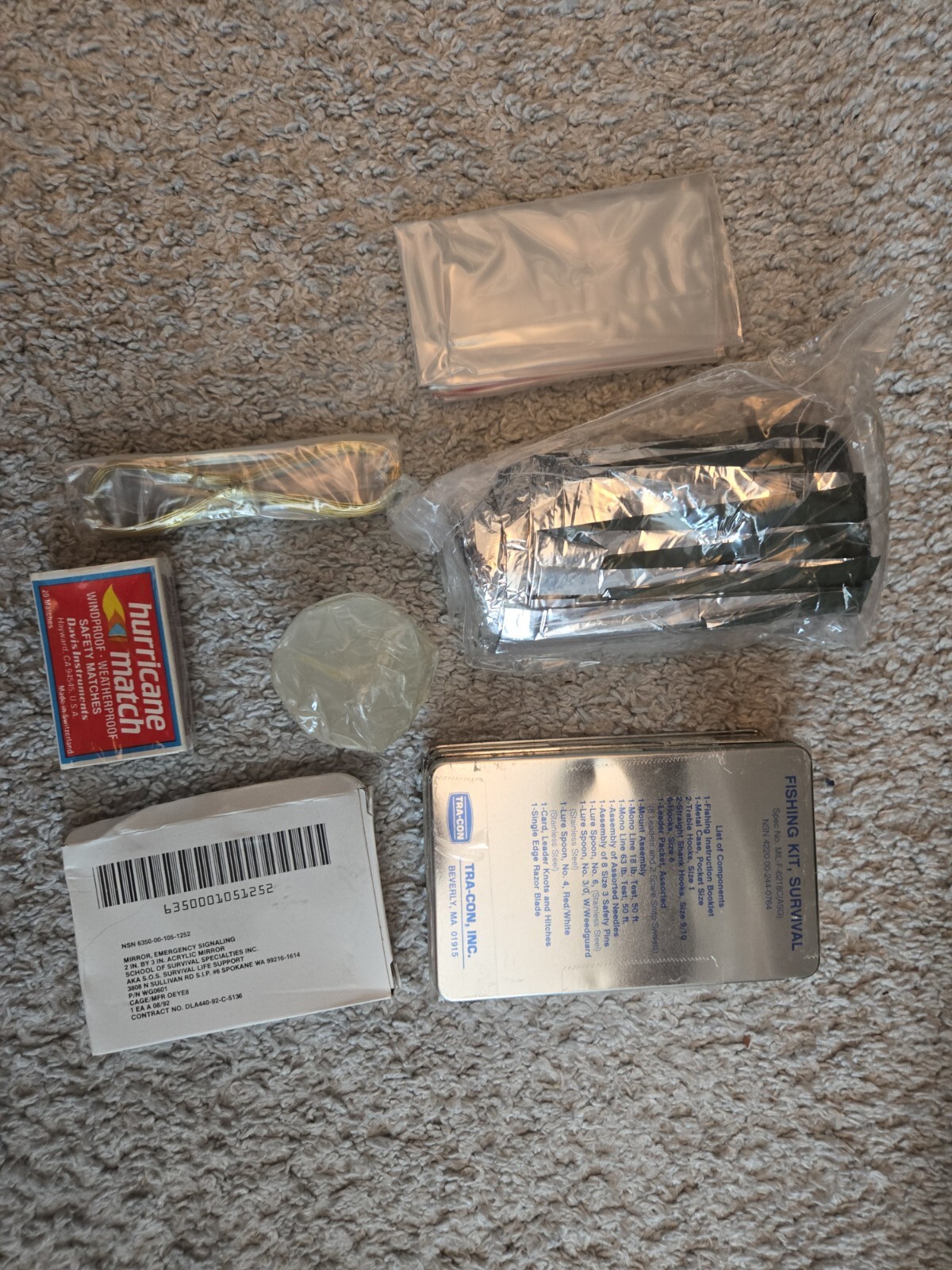 Partial USMC Survival Kit eBay