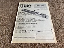 VBK39 1960'S FRENCH ADVERT 11X8 SUPERBA KNITTING MACHINE