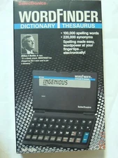 Vintage Selectronics WordFinder WF-220 Spelling Dictionary/Thesaurus