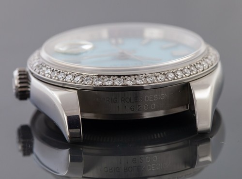 Rolex Datejust 36, Ref 116200, Men's, Stainless Steel, Custom Tiffany Blue Dial - Picture 15 of 24
