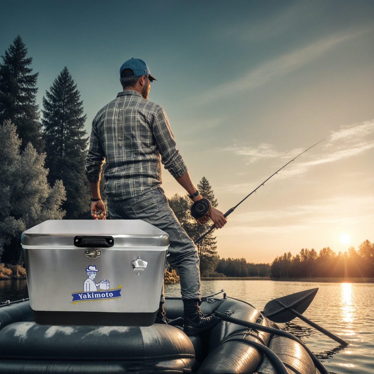 Box For Boat,54 Quart High Capacity,sturdy Leak-proof