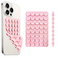 Silicone Suction Cup Phone Case Mount Double Sided Phone Accessories Hands-Fr...