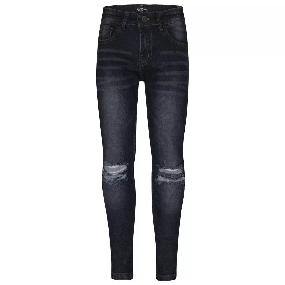 Slim M Moddy 515C_Blue Single Button Denim Knee Cut Women Jeans, High Rise  at Rs 325/piece in New Delhi