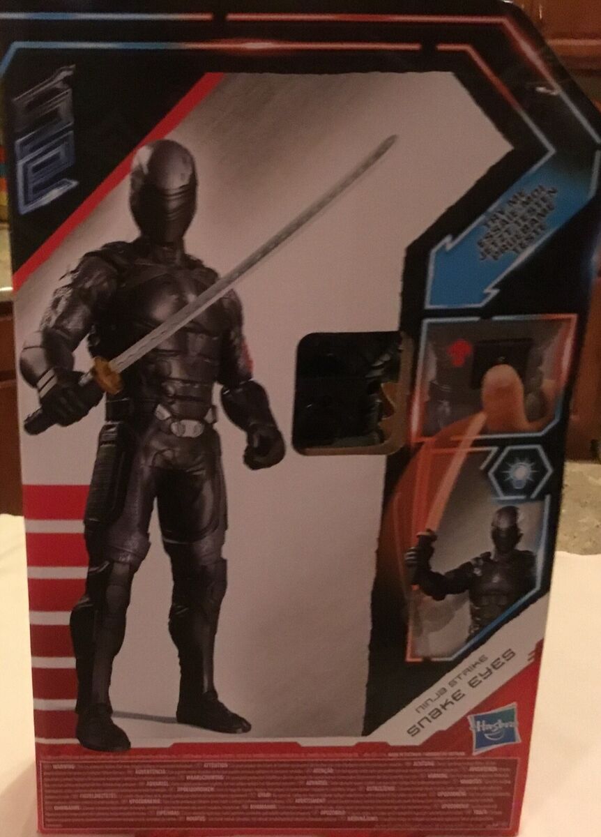 G I Joe Origins NEW * Ninja Strike Snake Eyes * Hasbro 12-Inch