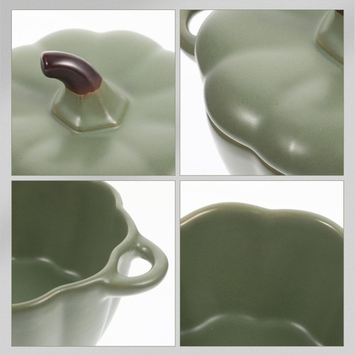 Set of 2 Kürbis-Dessert-Schalen Kind Fallendes Geschirr Dessertschalen - Bild 4 von 12