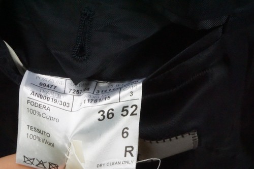 Canali Azul Marino Chal Solapa Lana 2 PC Chaqueta Esmoquin Pants Talla 42R Nuevo - Imagen 11 de 13