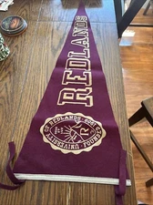 RARE A Silvet Process Product, Chicago Pennant - University Of Redlands Pennant