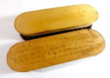 Pair of Vintage Esquire Shoe Polishing Brushes   Made in Canada