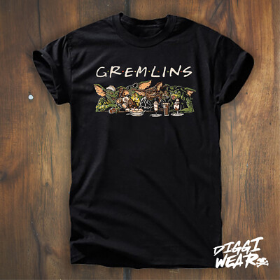 GREMLINS FRIENDS | 80s | GIZMO GREMLIN FAN FILM FUN FAN SHIRT S-5XL