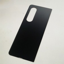  black Back Battery Door Rear Glass Cover For Samsung Galaxy Z Fold 3 Replace  