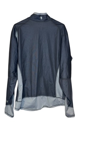Mountain Hardwear Women Jacket Windstopper Dri Fit Long Sleeve Pullover Gray XL - Picture 7 of 10