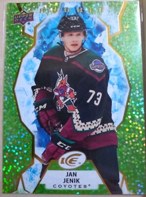Jan Jenik Rookie Green SP - Arizona Coyotes - Upper Deck Ice Hockey 2021-22 NHL
