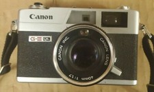 Vintage Canon Canonet QL17 G-III Black Rangefinder 35mm Film Camera From JAPAN