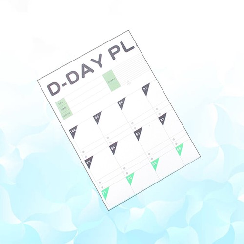 2019 Year Target Table Schedule Gift for Kids 100 Day Countdown Calendar - Picture 5 of 11