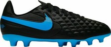Nike Kids' Tiempo Legend 8 Club FG Soccer Cleats AT5881-004 Black/Blue SIZE 5Y