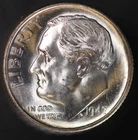 1947 S ROOSEVELT DIME FRESH FROM ORIGINAL ROLL -LOT 5451