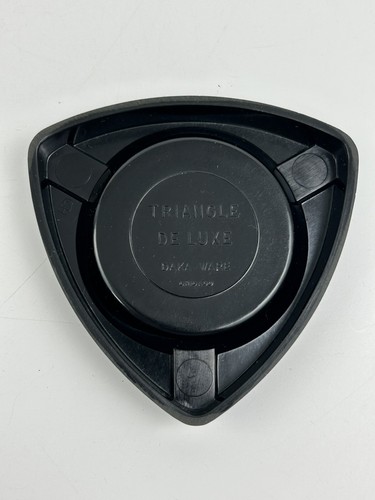 Set Of 4 Poker Art Deco Daka-Ware Triangle De Luxe Ashtrays Harry Davies Co USA - Picture 5 of 14