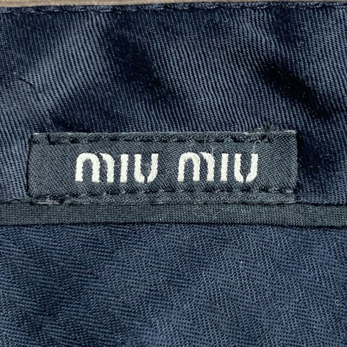 MIU MIU Size 40 Khaki Corduroy Cotton Blend Notch Lapel Suit - Picture 12 of 16