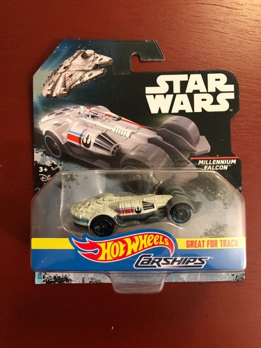 Star Wars Hot Wheels Millennium Falcon Car Ships. - Picture 1 of 2