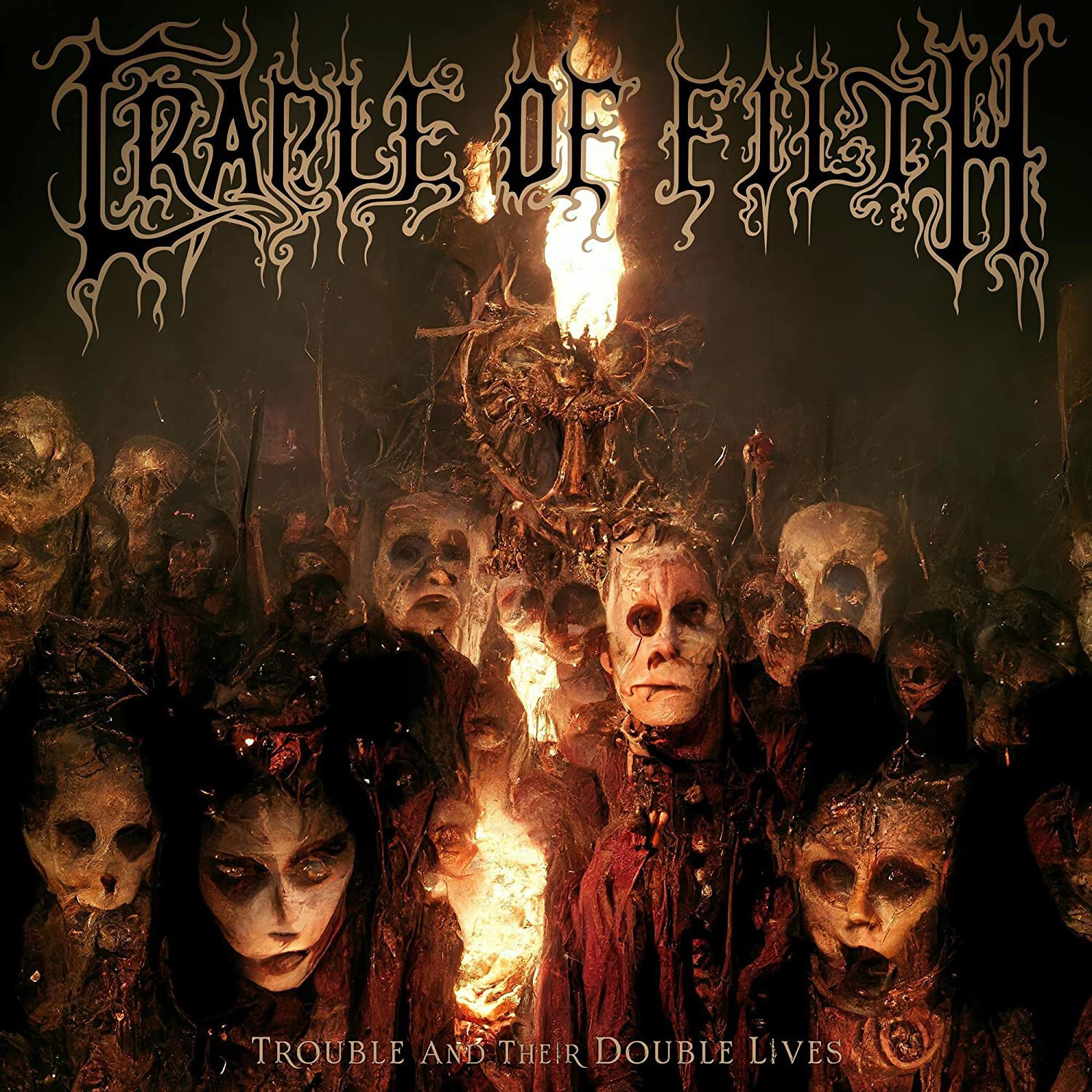 Cradle Of Filth Trouble And Their Double Lives Double Vinyl LP New Sealed