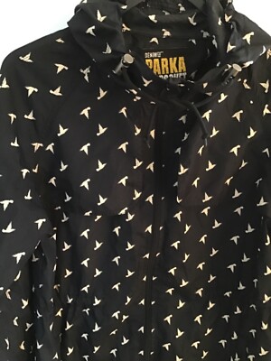 nylon parka vogel print denim co s boho Leichtgewicht festival