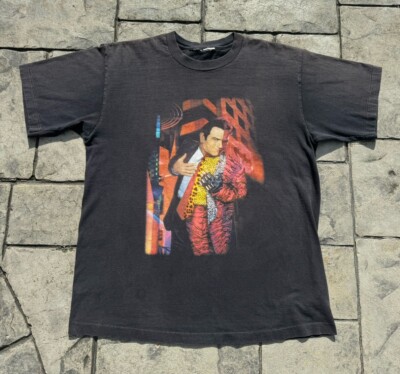 Vintage 90s Batman Two Face Villain Movie Promo T-Shirt XL DC