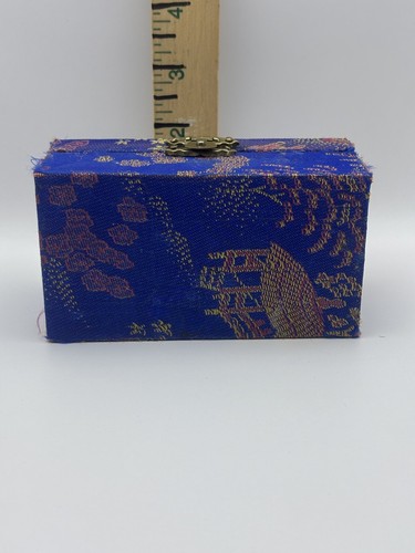 Chinese Baoding Stress Chime Meditation Balls Relax Singing Silk Box Vintage 80s - Picture 7 of 15