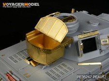  PEA052, PE for German Pz.Kpfw.IV Stowage Bin (for Ausf.E~J), 1:35 VOYAGERMODEL