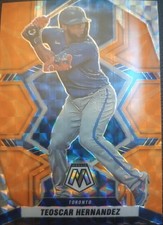2022 Mosaic Baseball Mosaic Reactive Orange Parallel Singles - You Choose