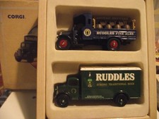 Corgi 1/50 Ruddles Set Bedford OB & Thornycroft 97752