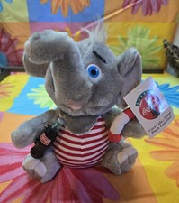 Vintage Coca-Cola 1993 Plush Elephant 8"