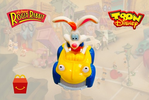 Disney Amblin Who Framed Roger Rabbit Toon Town Car Disneyland Viewer 1994 Toy - Picture 7 of 8